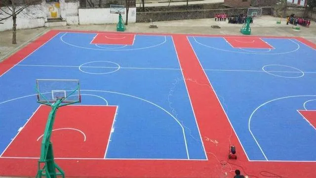 学校操场涂膜常见哪些篮球场地坪漆材料?